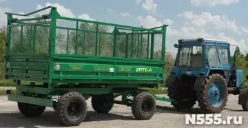 Прицеп тракторный самосвальный 2ПТС-6